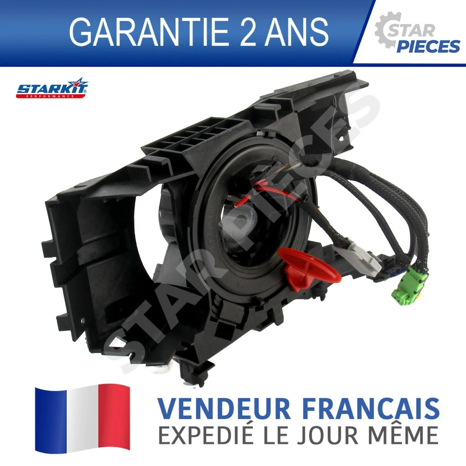 CONTACTEUR TOURNANT VOLANT PISTE AIRBAG RENAULT CLIO 3 MODUS KANGOO 2 8201590627 - Imagen 4 de 4