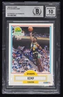 SHAWN KEMP Signed 1990 Fleer RC Card Beckett GEM MINT 10 Auto Seattle Sonics