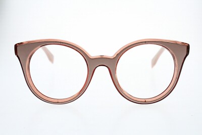 VTG Fendi FF 0198 Pink Cat Eye Frames 47/21-145 mm by Optyl Made