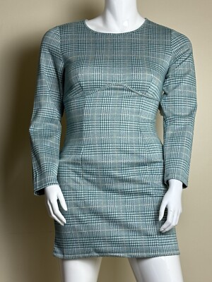 AUW Womens Plaid Bodycon Dress Sz XL. (B.101) | eBay