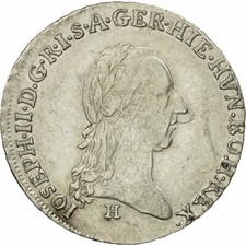 [#472534] Coin, AUSTRIAN NETHERLANDS, Joseph II, 1/4 Kronenthaler, 1788, Günzbur