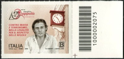 ITALIA 2020: Associazione Amici di Onofrio Zapparà con codice a barre 2075