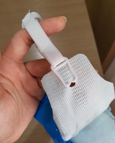 TOVAGLIOLI SANITARI PAZIENTI POSTPARTUM LOOP EXTRA LUNGHI 35 cm. CINTURA OMAGGIO - Foto 8 di 9