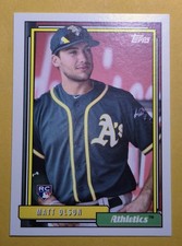 2017 Topps Archives - 1992 Matt Olson #242 RC Rookie Card - Oakland A's - Braves. rookie card picture