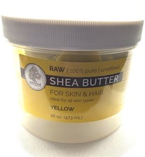 Madina Raw African SHEA BUTTER Unrefined Organic for Skin/ Hair 16oz