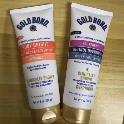 OEM Gold Bond Age Renew Retinol Overnight Body & Face Lotion 198g