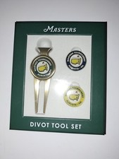 ⛳Masters Divot Tool Marker kulkowy 3-częściowy zestaw Augusta National Golf Club