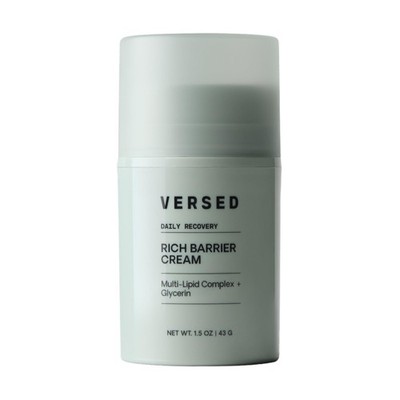 Versed Daily Recovery Rich Barrier Cream - Moisturizer 1.5 Fl Oz (Pack of 1) 