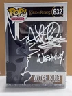 SIGNED Funko Pop! LORD OF THE RINGS - WITCH KING #632 COA AUTHENTICATED