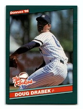 Doug Drabek 1986 Donruss The Rookies #31 New York Yankees NM-MINT