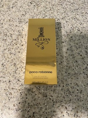 Paco Rabanne 1 Million Eau de Toilette Spray, Regular Size 3.4 fl oz