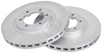 2X Bremsscheibe A.B.S. 17551 FüR HP Hyundai Terracan 4WD Crdi