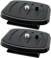 2 Pack 35 Mm Tripod Quick Release Plate Camera Tripod Mount Adapter, QR Camera