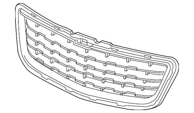 Genuine GM Front Lower Grille 94560931 Foto 2 de 3