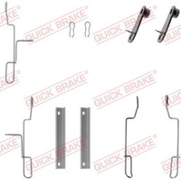 Quick Brake ZubehöRsatz Scheibenbremsbelag 109-1188 FüR Peugeot CitroËN Ax 306 2