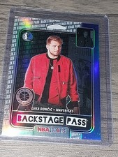 2019-20 Panini Luka Dončić Backkstage Pass Refractor