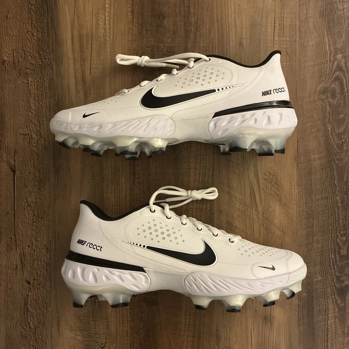 Nike Alpha Huarache Elite 3 Low White Black for Sale