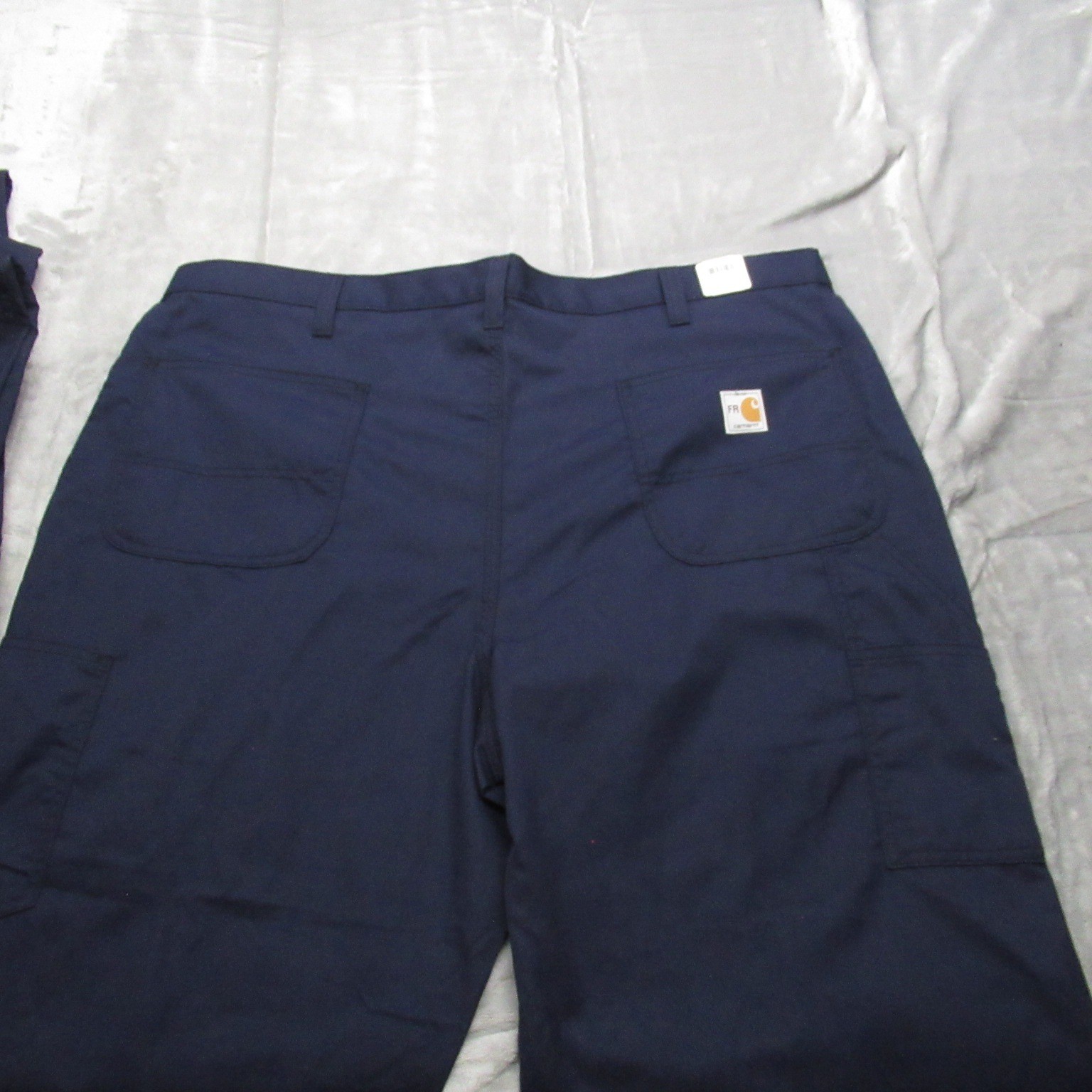 Carhartt FR Work Pants Mens 42x32 Navy Pockets Dungaree Fit Flame Resistant NEW thumbnail 8