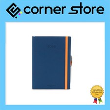 Campo Marzio - Agenda Settimanale Verticale  2026 Elastico e Penna - 15x21-Blu