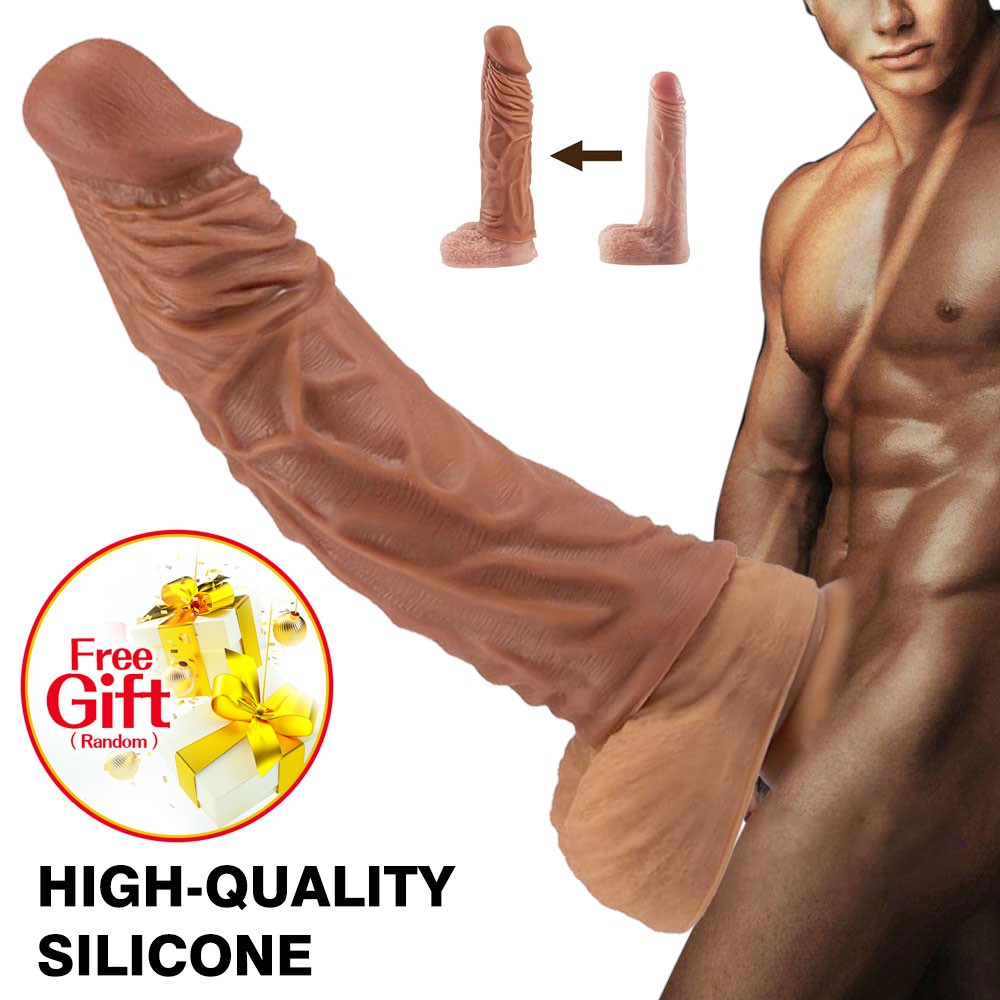 Men Male Cock-Girth-Enlarger-Enhancer-Penis-Extension-Extender-Sheath Sleeve Big