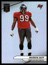 Warren Sapp 2024 Donruss Elite #83 Buccaneers NFL READ FREE SHIP AutographDen