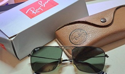 RayBan Sonnenbrille Caravan Vintage Bausch Lomb gebraucht mit Originalscheide 