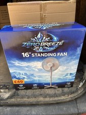 16-inch Electric Pedestal Fan, Floor-Standing, Oscillating, 3-Speed brand New