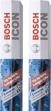 Bosch 24a22a Icon Beam Wiper Blades - Set Of 2 Blades 24a 22a Bosch 24a22a Icon Beam Wiper Blades - Set Of 2 Blades 24a 22a