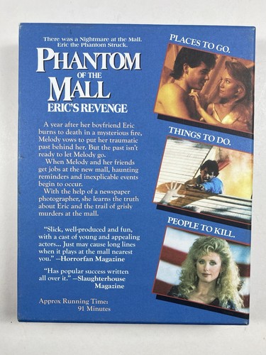Phantom Of The Mall (1989) Limited Edition Blu-Ray mit Buchposter & Karten *LESEN* - Bild 3 von 23