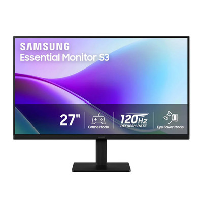 Samsung S3 Essential 27'' FHD IPS 120Hz 5ms Slim Monitor - Black LS27F32DGANXZA