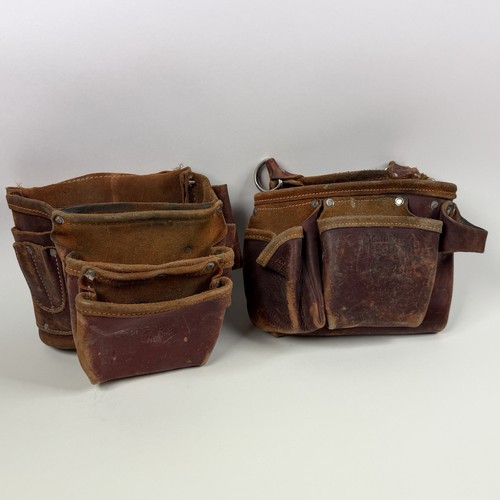 Occidental Leather 5064 5063 Tool Pouch Bag Lot Made In USA