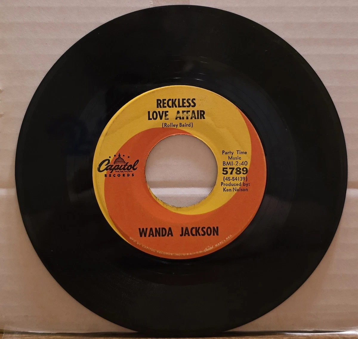 Wanda Jackson Country 45 RPM Speed Vinyl Records for sale | eBay