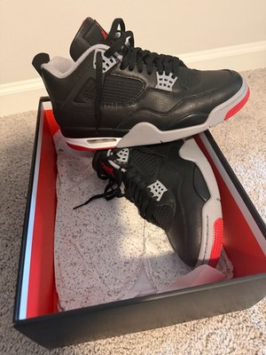 Size 10 - Air Jordan 4 Retro Bred Reimagined