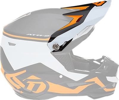 6D Helmets ATR-2 Visor Drive Neon Orange Replacement 72-6098