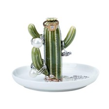 Ceramic Decorative Jewelry Tray Trinket Dish, Ring Holder Ring Dish for Rings