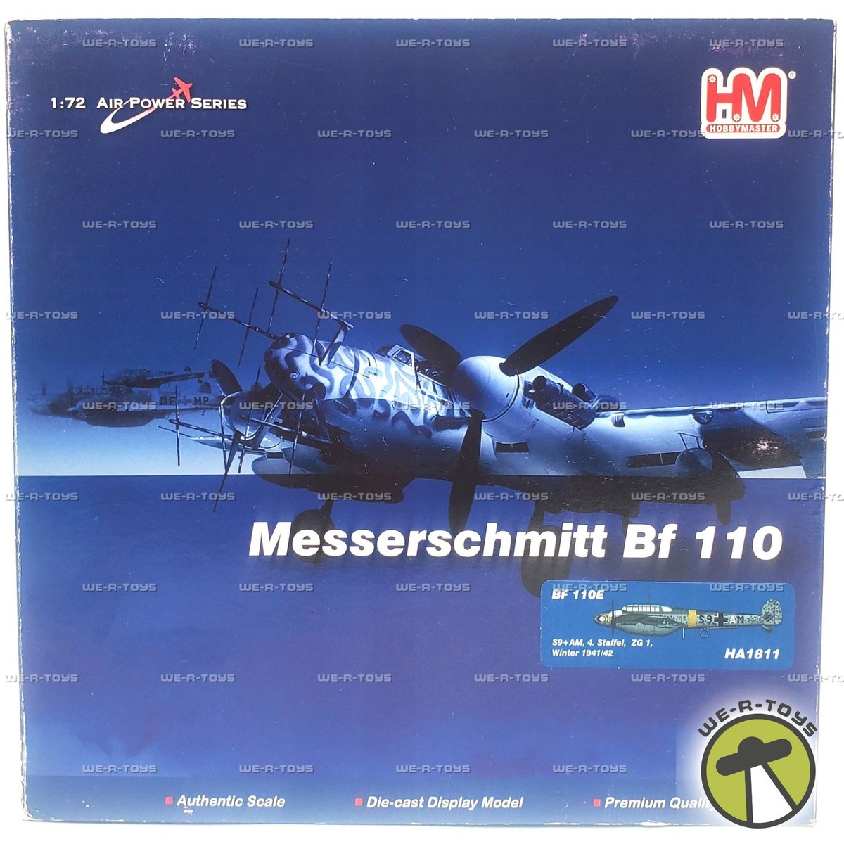 Hobby Master 1:72 Air Power Series Messerschmitt Bf 110 2011