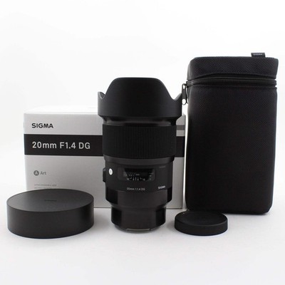 * OPEN BOX EXCELLENT * Sigma 20mm f/1.4 DG HSM ART Lens for Sony E