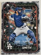 2024 Topps Holiday #H77 Will Smith Los Angeles Dodgers