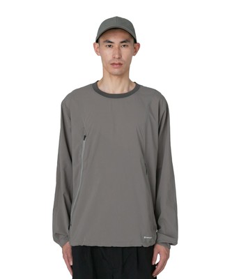 [Snow Peak] Jacket Shadow Ripstop Pullover Size L Light Olive Jk-25Su005 Festiv_