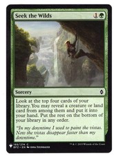 Magic The Gathering MTG Mystery Pack Card Seek the Wilds