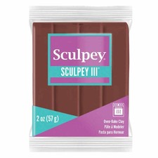 Sculpey III Polymer Clay 2oz – Oven-Bake Modelling Clay