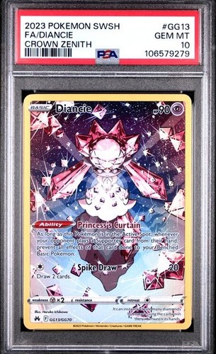 Diancie graded PSA 10 for sale on eBay