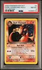 Pokemon Dark Charizard Holo Team Rocket 4 1st Edition PSA 8
