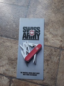victorinox swiss army knife Catalog Pamphlet/Catalog 1991