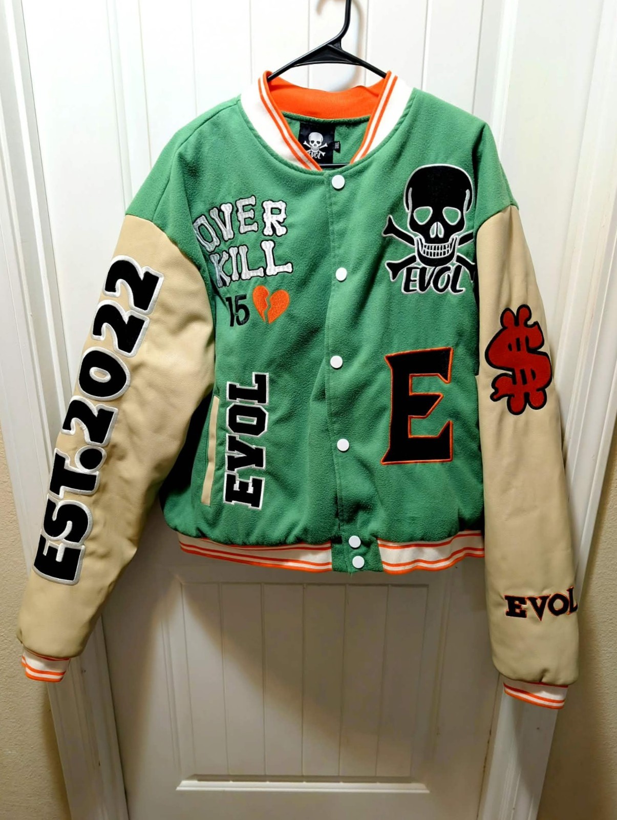 Evol Varsity Jacket Loyalty Money Rapper Future M… - image 1