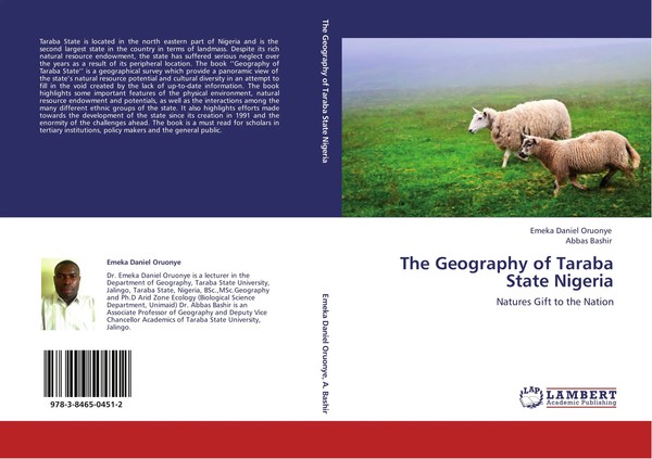 Emeka Daniel Oruonye (U. A.) | The Geography Of Taraba State Nigeria | Buch-image