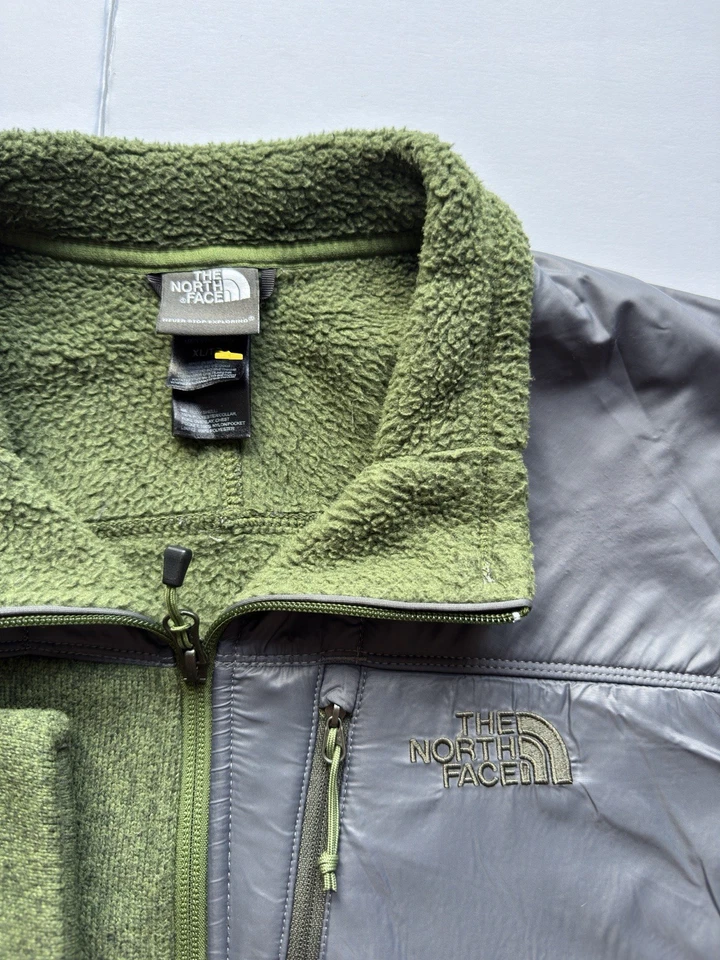 The North Face Mens Gordan Anza Pro High Full Zip Hooded Denali Jacket Fleece XL - Image 3 of 4