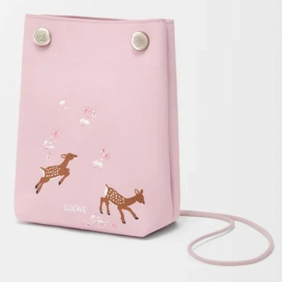 LOEWE x Suna Fujita Calfskin Stag Pouch - Blossom (JP) | eBay