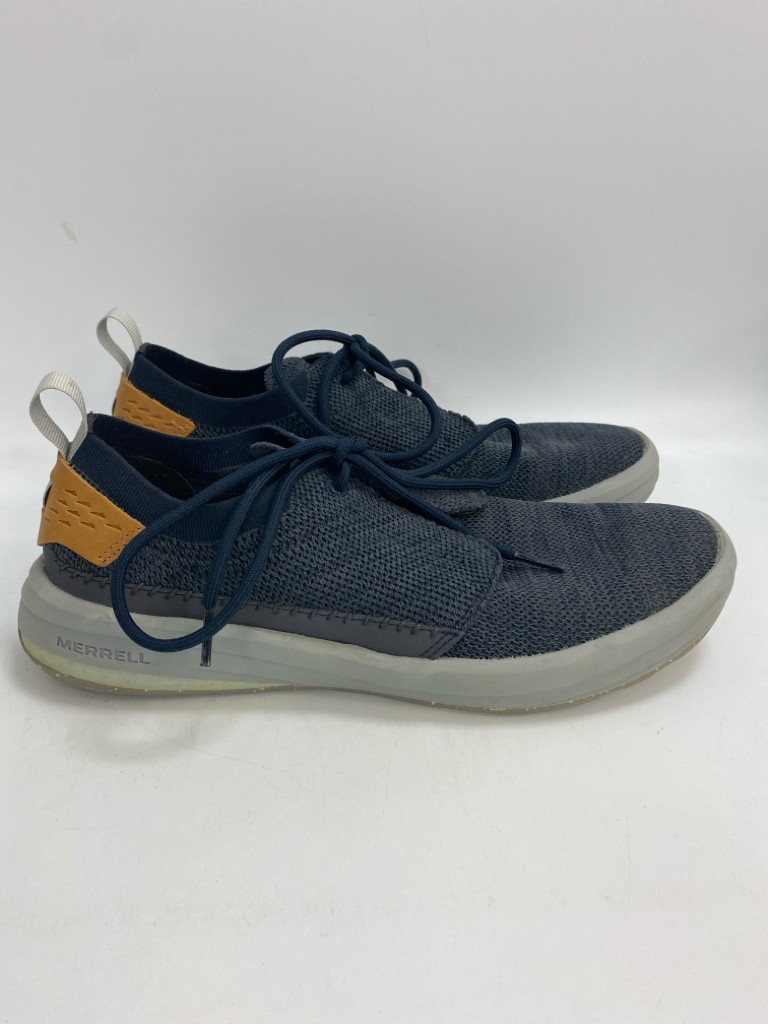 Sneakers uomo Merrell taglia 9 blu scuro stringate