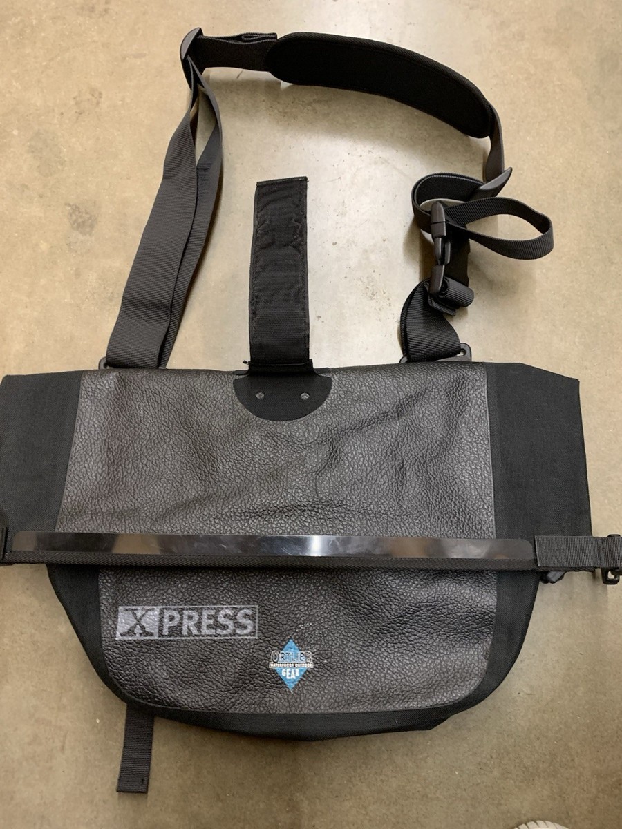 Ortlieb X-Press Black Waterproof Messenger Bag, Pannier . Made In